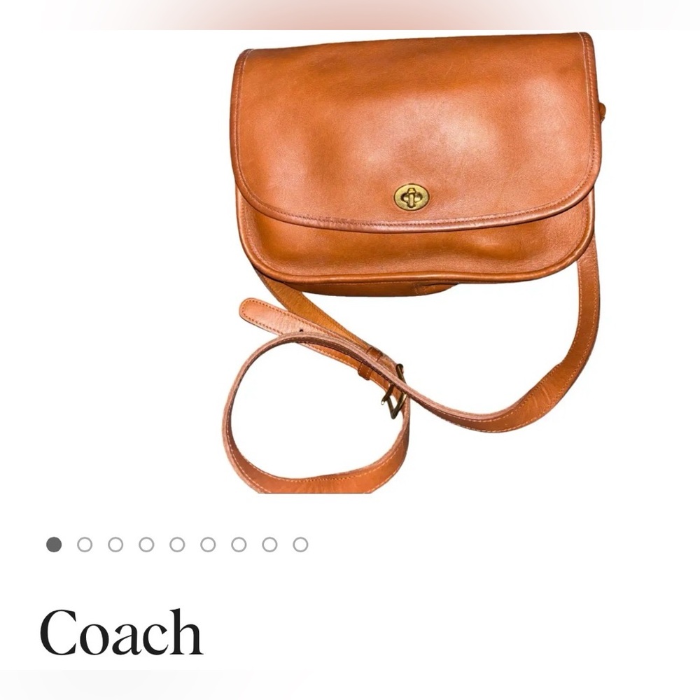 Coach City Bag in British Tan Style #9790 Vintage